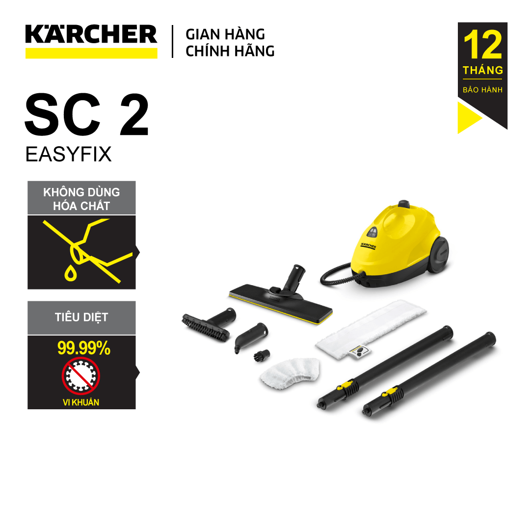 Máy Làm Sạch Bằng Hơi Nước Karcher SC2 Easyfix 1