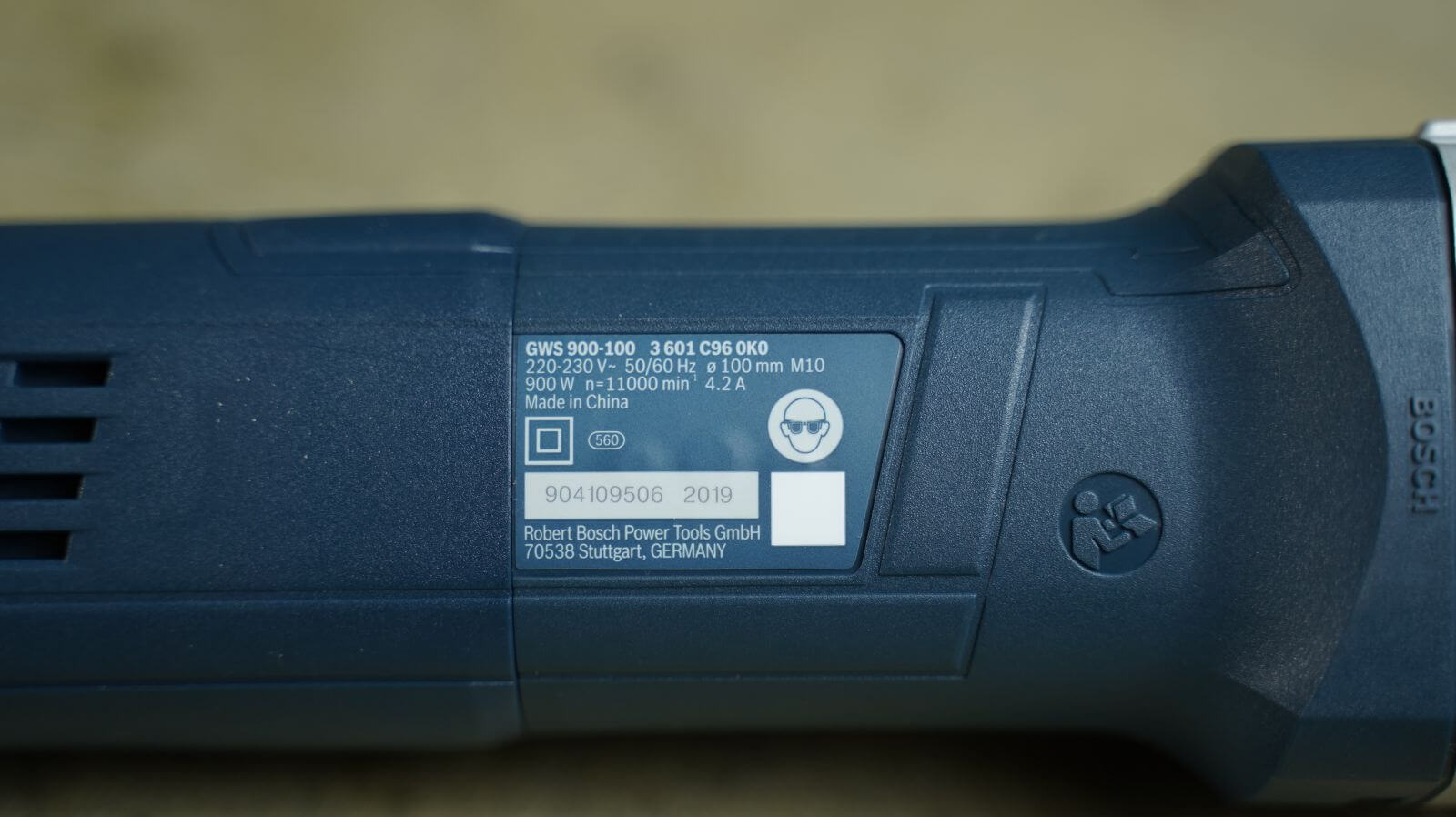 Máy Mài Góc Bosch GWS 900-100 (900W) 4