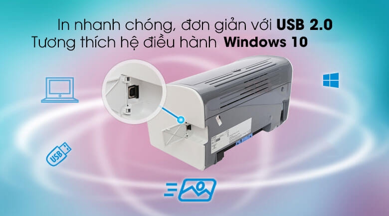 Máy In Laser Đơn Năng Canon LBP 2900 6
