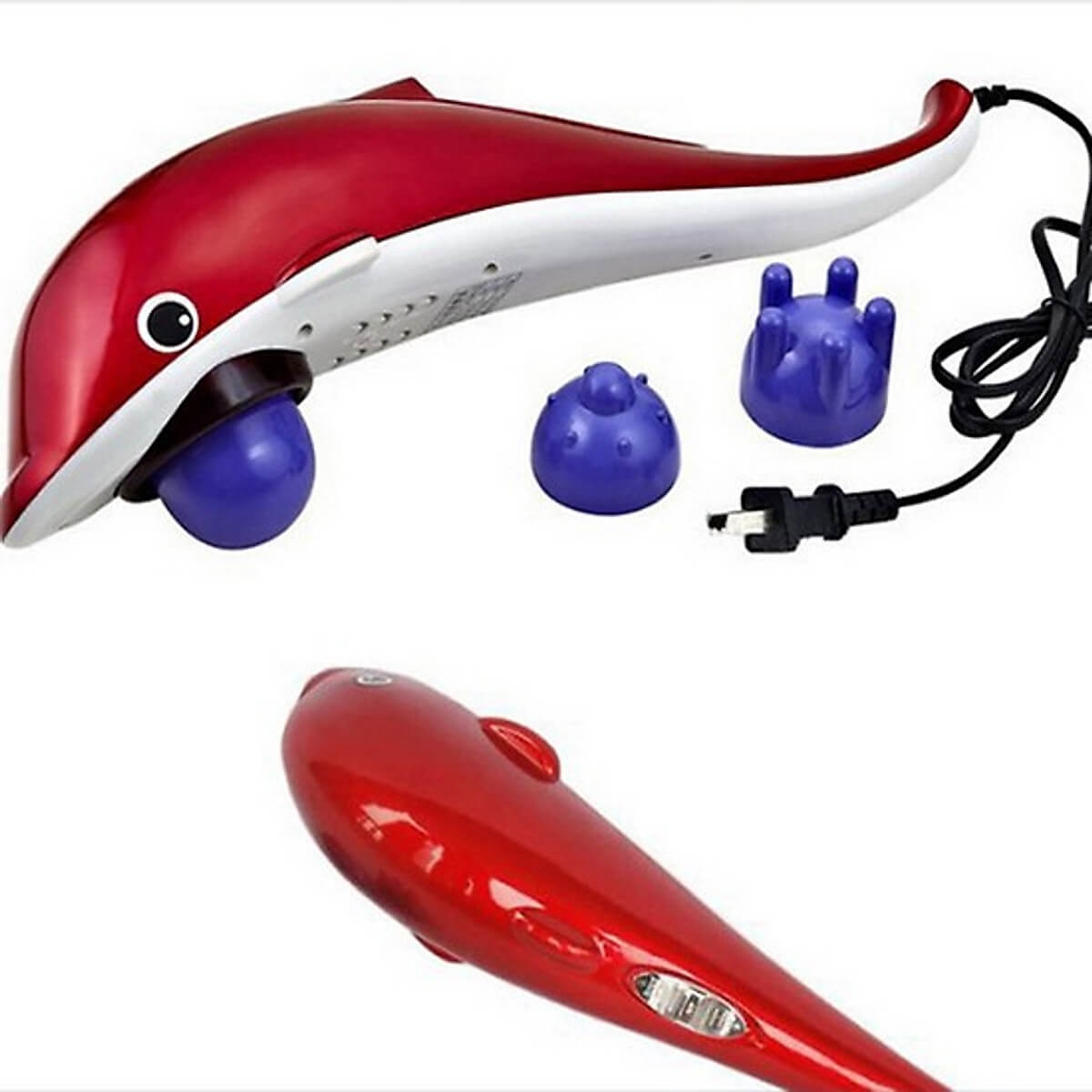 Máy Massage Cơ Bụng, Eo, Lưng Cầm Tay Cá Heo