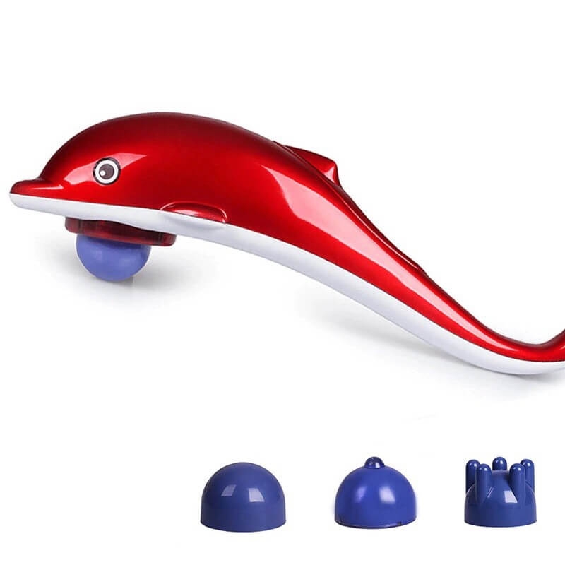 Máy Massage Cơ Bụng, Eo, Lưng Cầm Tay Cá Heo
