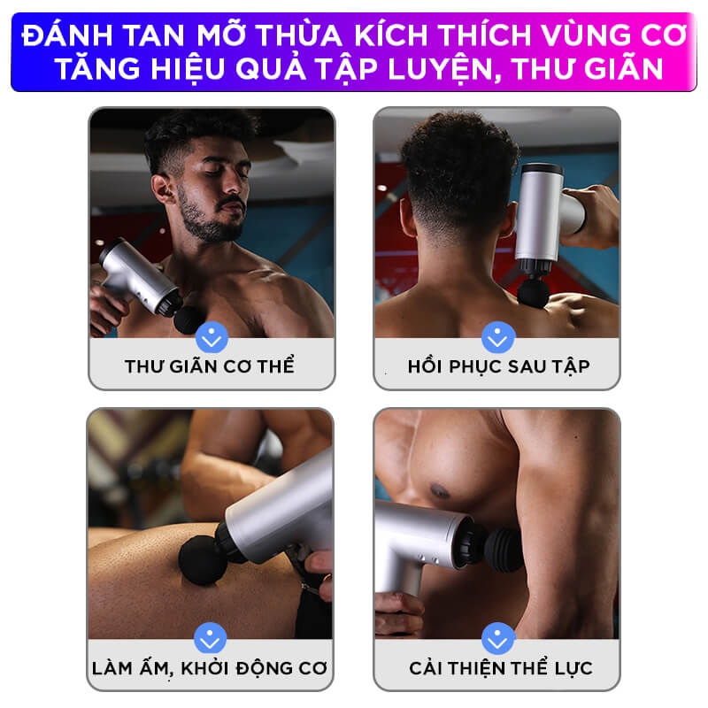 Máy Massage Cầm Tay KINGTECH KH-320 - 6 Cấp Độ 2