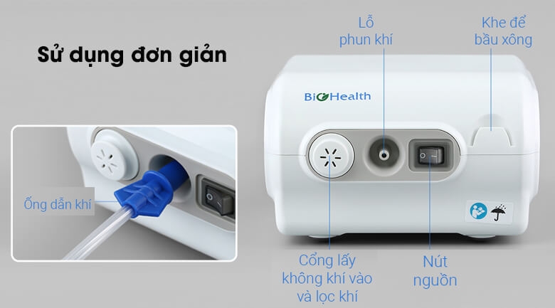 Máy Xông Khí Dung Biohealth Neb Pro - Úc - BIO NEBPRO 3