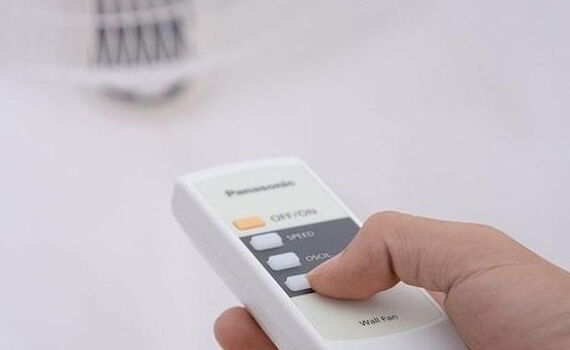 Quạt Treo Tường Có Remote Panasonic F-409M Gray 5