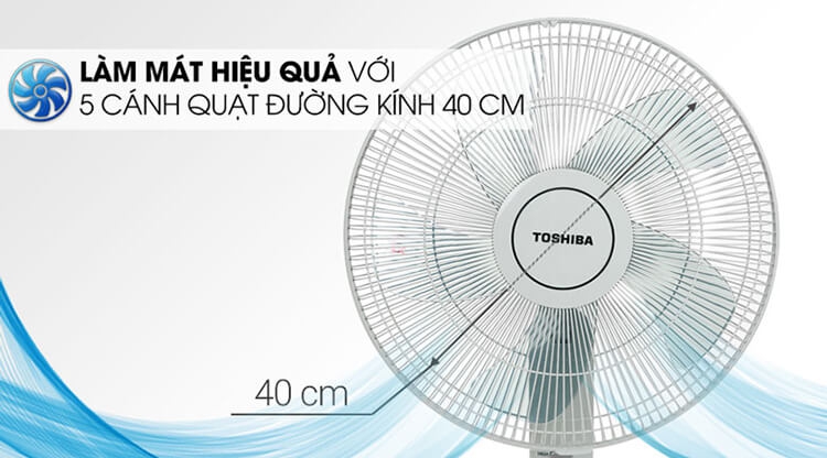 Quạt đứng Toshiba F-LSA10(H)VN (50W) 3