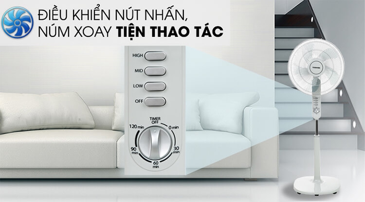 Quạt đứng Toshiba F-LSA10(H)VN (50W) 5