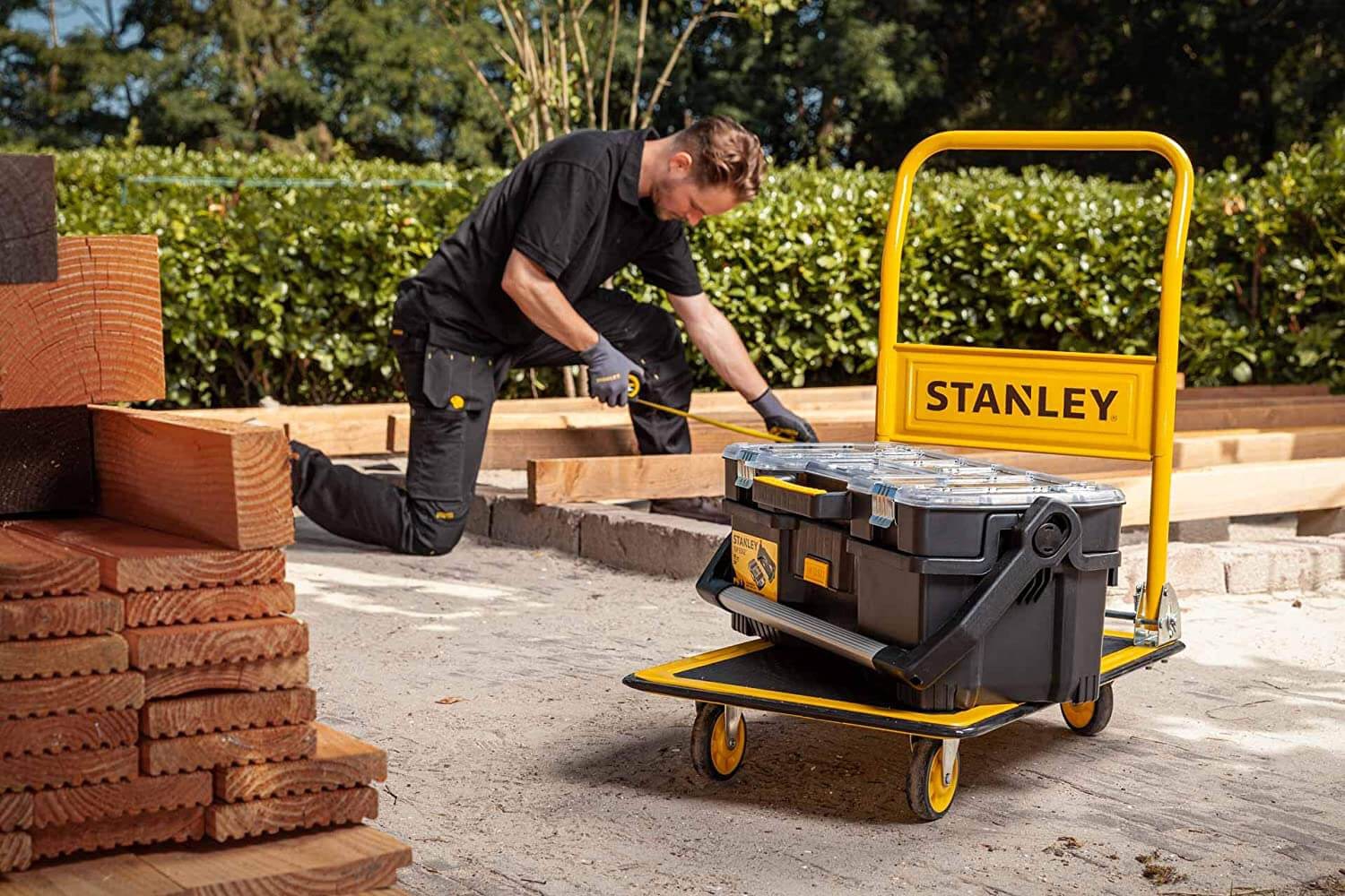 Xe Đẩy Tay 4 Bánh (Có Thể Gấp Gọn) Stanley PC527 2