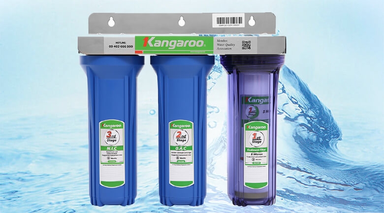Bộ Cốc Lọc Đầu Nguồn Kangaroo KG01G3 1