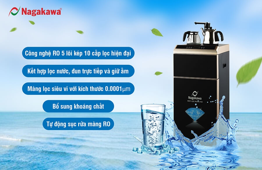 Máy Lọc Nước Đa Năng RO Nagakawa NAG0503 1