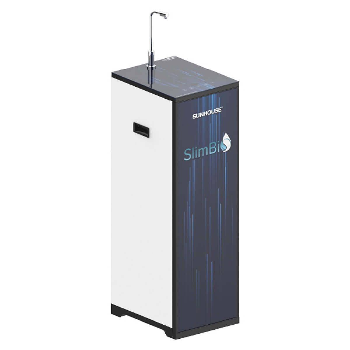Máy Lọc Nước R.O Nóng Lạnh Cảm Ứng Sunhouse Slimbio SHA76214CK-S