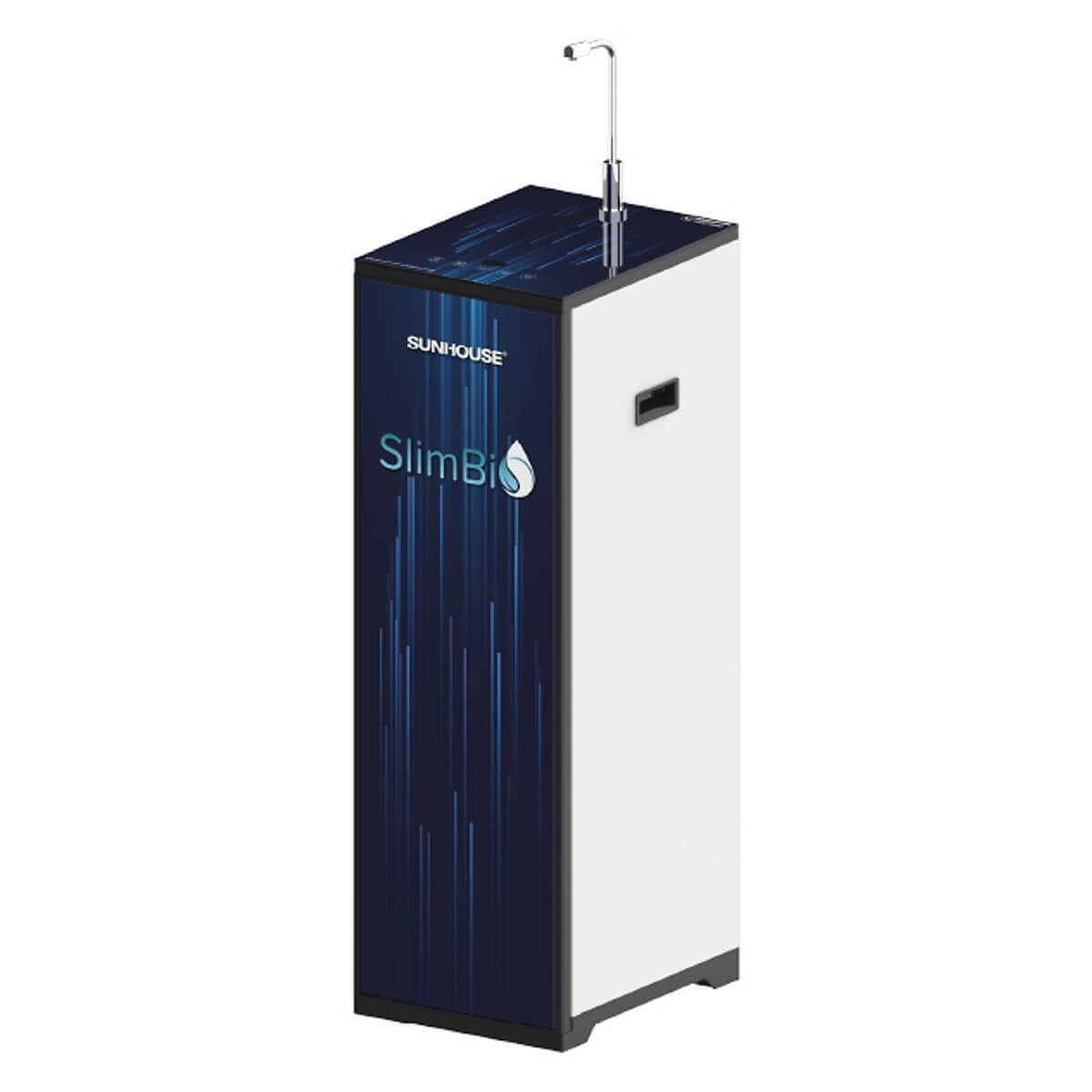 Máy Lọc Nước R.O Nóng Lạnh Cảm Ứng Sunhouse Slimbio SHA76214CK-S