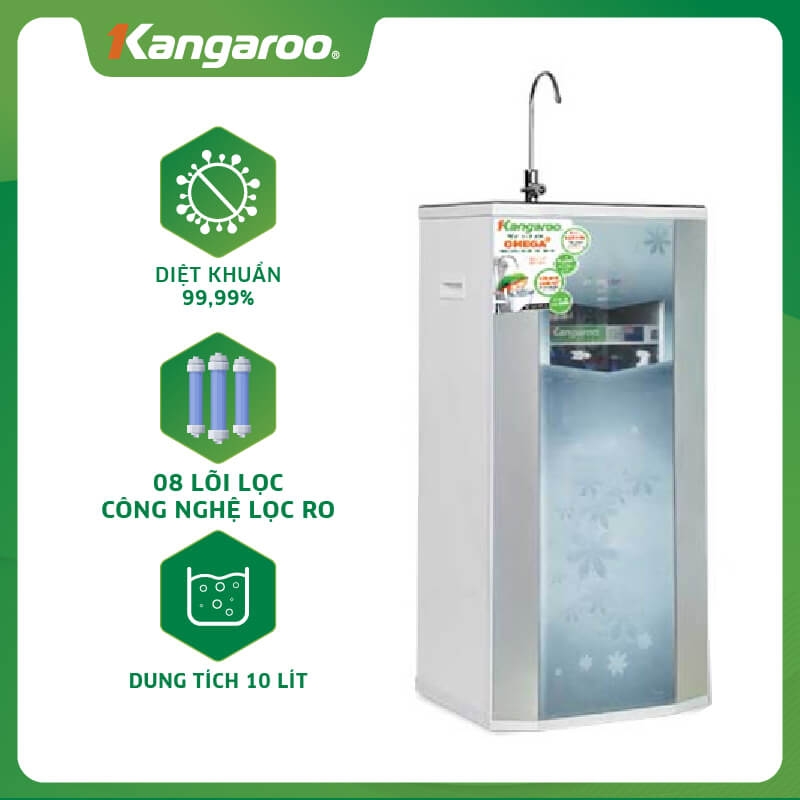 Máy Lọc Nước RO Vỏ Tủ VTU Kangaroo KG01G4VTU 8 Lõi 1