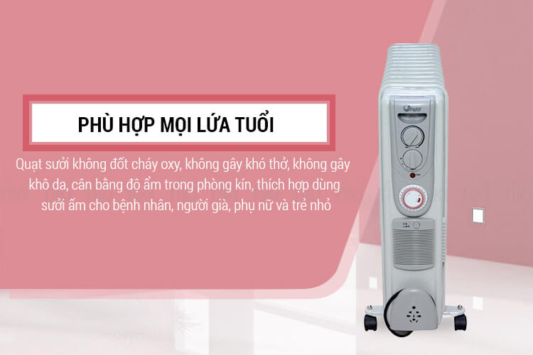 Máy Sưởi Dầu FujiE OFR5511