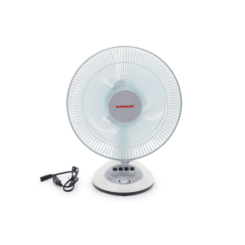 Quạt Bàn Sạc Tích Điện Sunhouse SHD7112