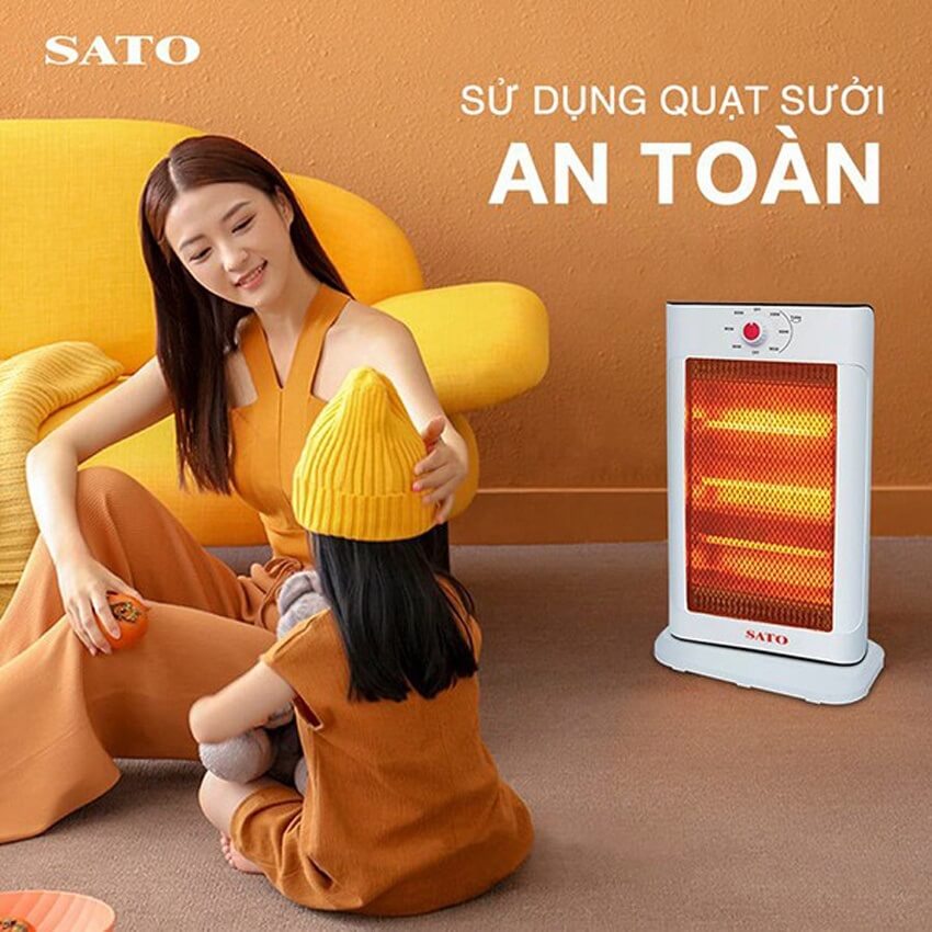 Quạt Sưởi Sato ST-QS3B(T) 