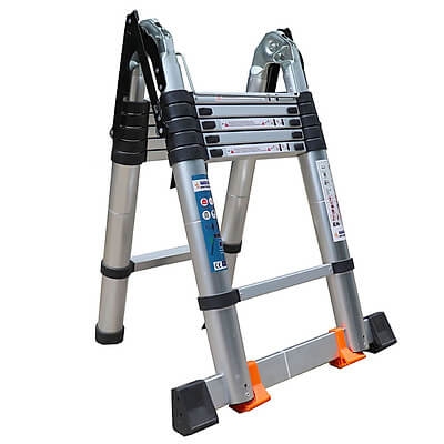 Thang Nhôm Rút Đôi Chữ A HAKAWA HK-238 (3,8m)