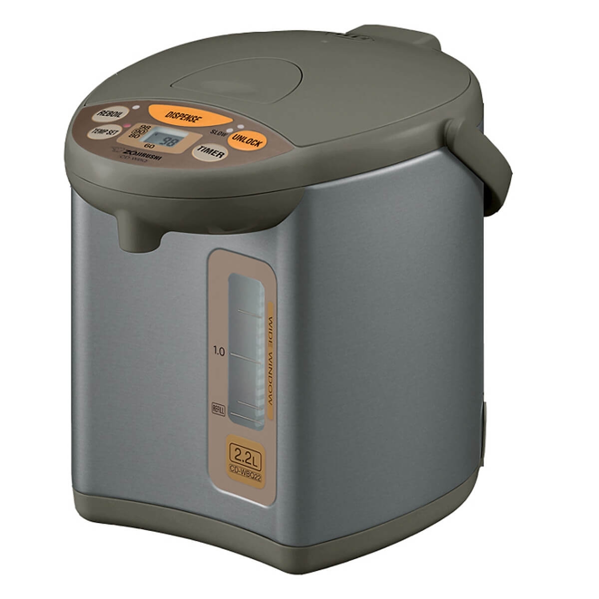 Bình Thủy Điện Zojirushi CD-WBQ22-TS - 2.2L