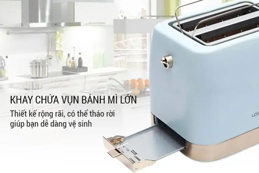 Máy Nướng Bánh Mì Lock&Lock EJB221BLU (730 - 870 W) 3