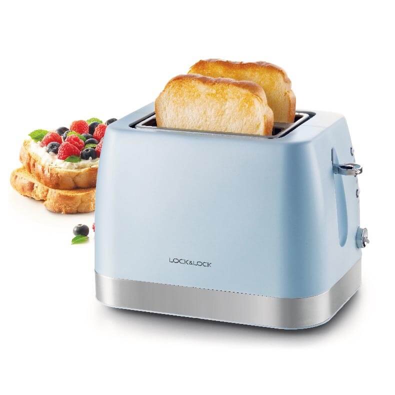 Máy Nướng Bánh Mì Lock&Lock EJB221BLU (730 - 870 W)
