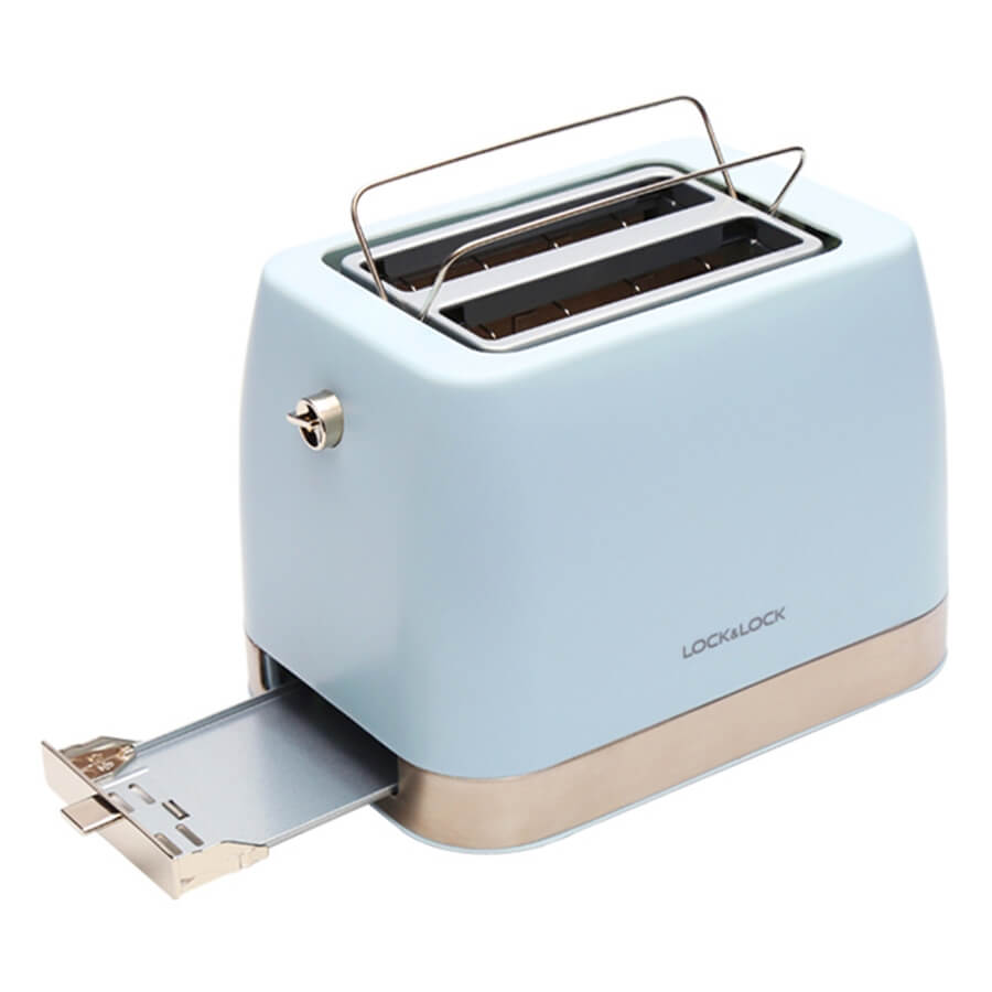 Máy Nướng Bánh Mì Lock&Lock EJB221BLU (730 - 870 W)