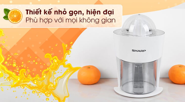 Máy Vắt Cam Sharp EJ-J408-WH 1