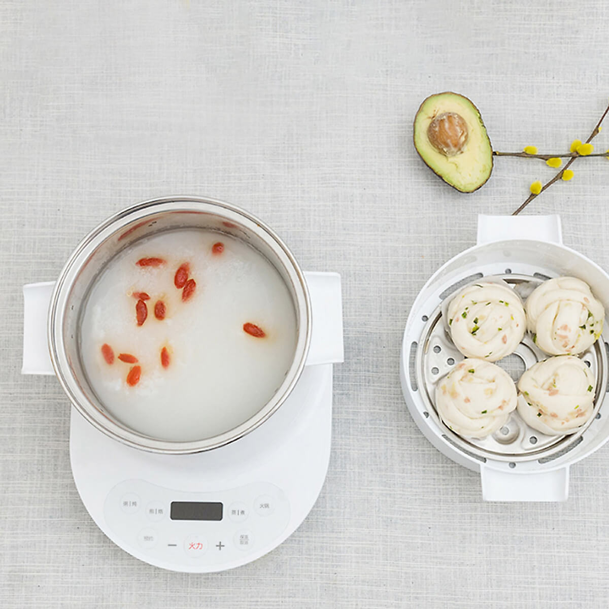 Bếp Điện Kèm Bộ Nồi Đa Năng Xiaomi Mijia Qcooker CR-DR01 (2L)