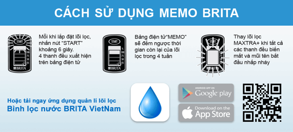 Bình Lọc Nước BRITA Fill & Serve Mind Soft Blue - 1.3L (Kèm Microdisc) 5