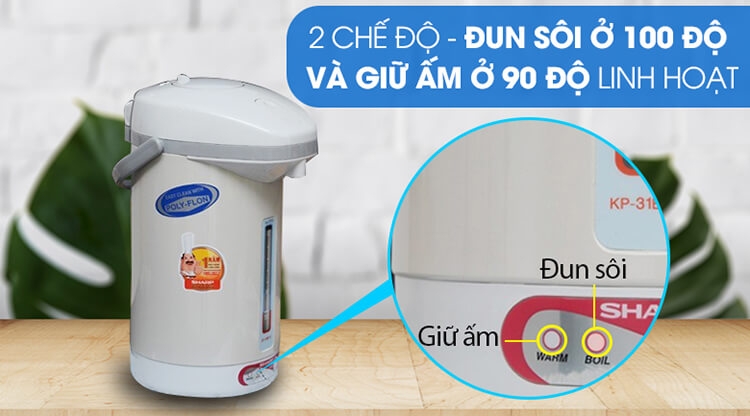 Bình Thủy Điện Sharp KP-31BTV 2