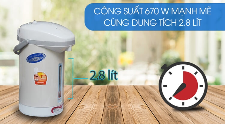 Bình Thủy Điện Sharp KP-31BTV 5