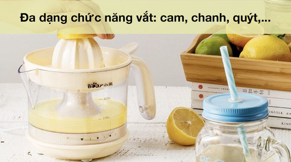 Máy Vắt Cam Bear CZJ-A04B1 0.4L 1