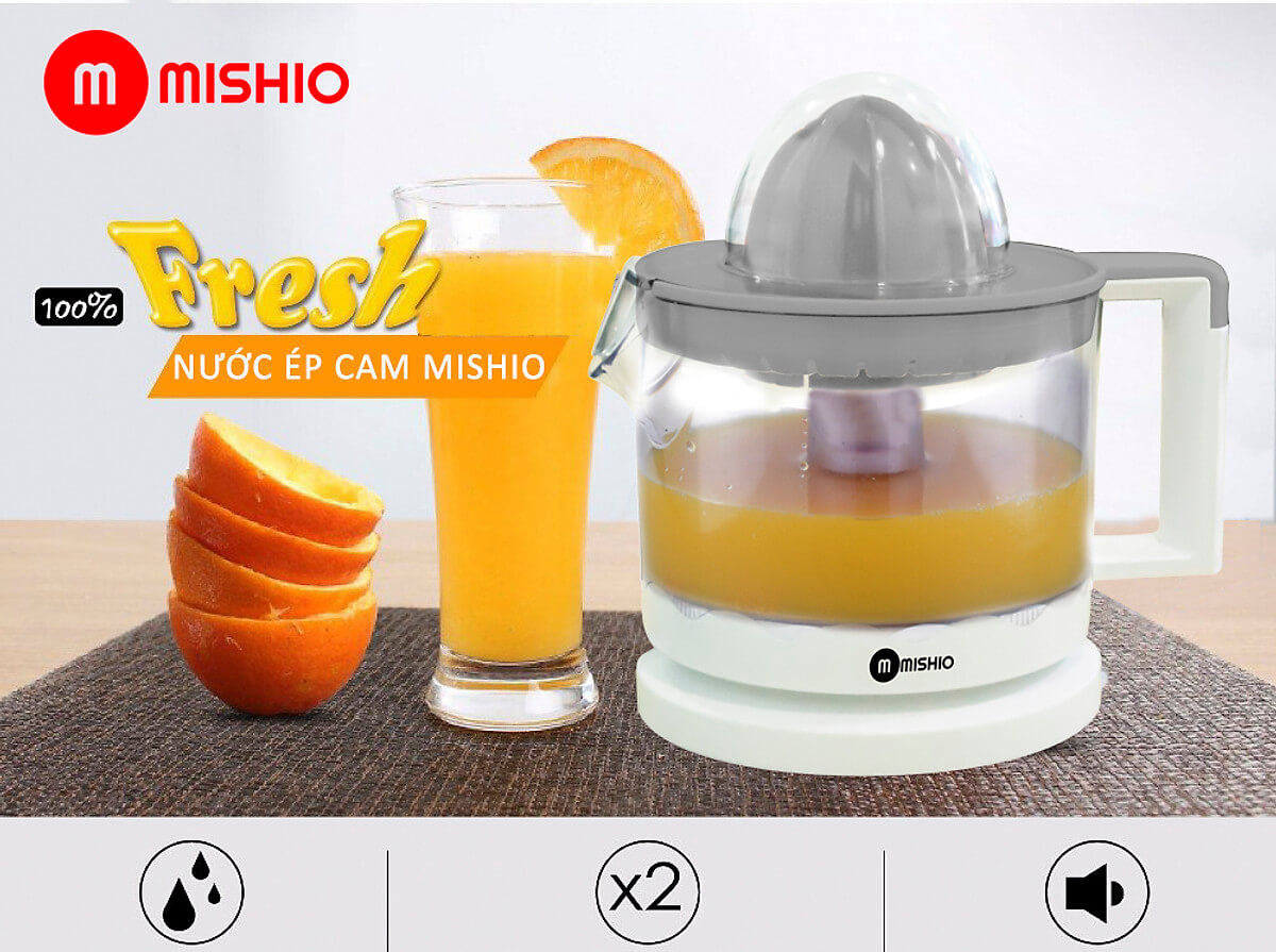 Máy Vắt Cam Mishio MK174 0.6L 3
