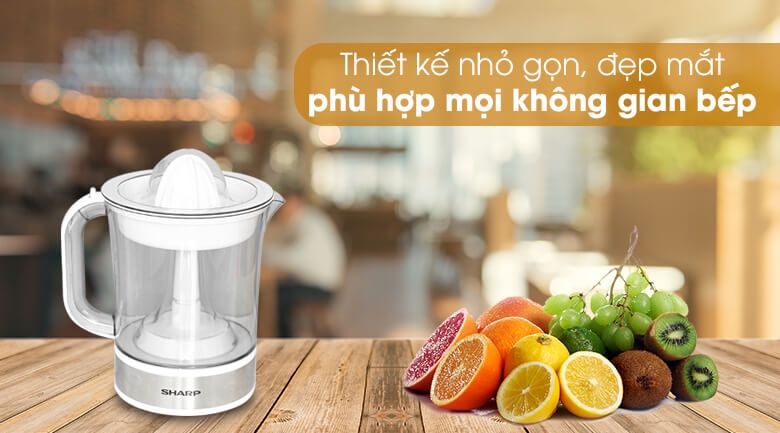 Máy Vắt Cam Sharp EJ-J415-WH 1.5L 1
