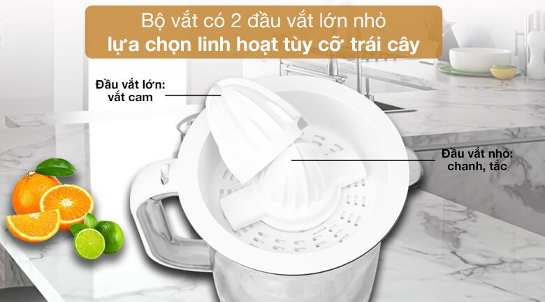 Máy Vắt Cam Sharp EJ-J415-WH 1.5L 4