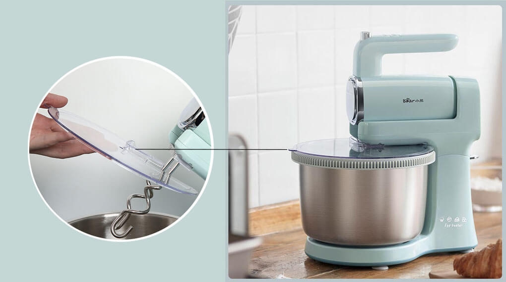 Máy Đánh Trứng Trộn Bột Tự Động Bear DDQ-B03V1 4