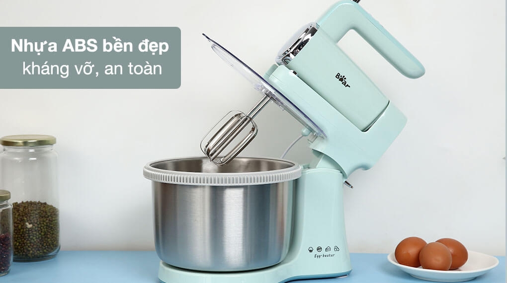Máy Đánh Trứng Trộn Bột Tự Động Bear DDQ-B03V1 5