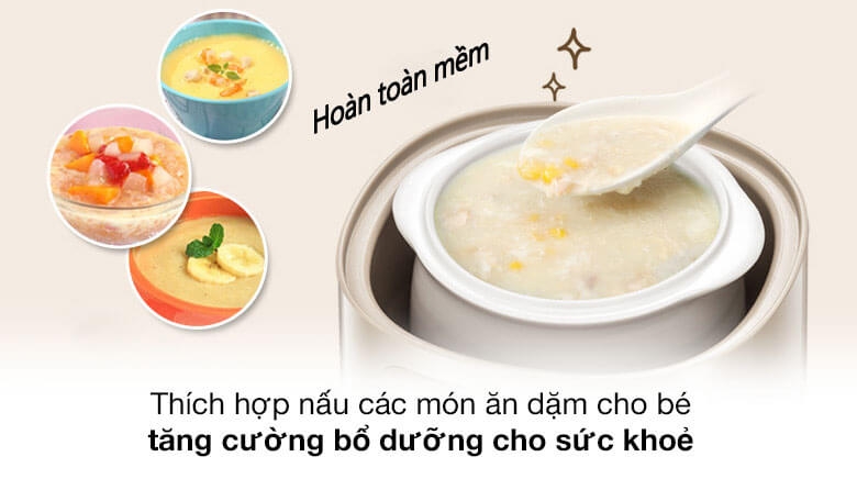 Nồi Hầm Điện Mini Bear DDZ-A08D1 1