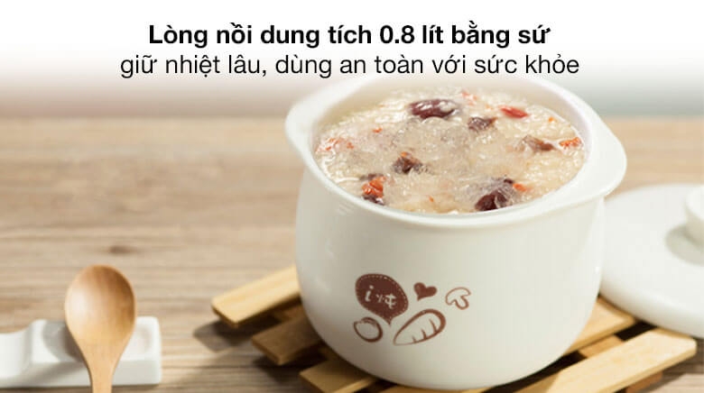 Nồi Hầm Điện Mini Bear DDZ-A08D1 4