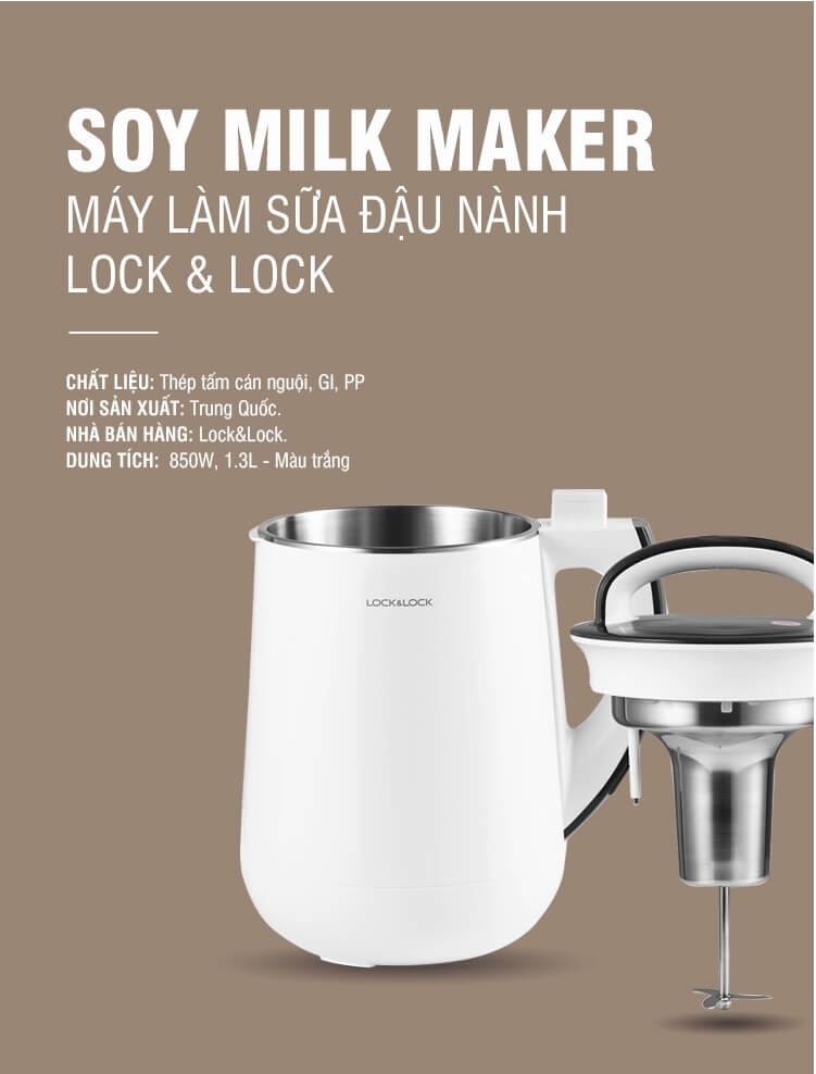 Máy Làm Sữa Đậu Nành Lock&Lock EJS226