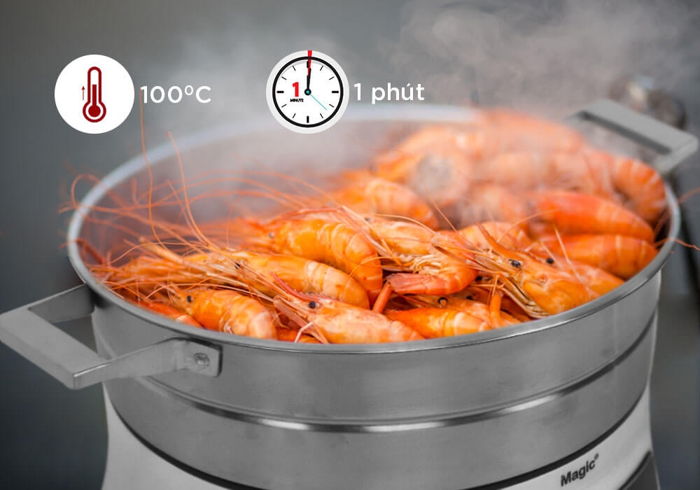 Nồi Hấp Thủy Nhiệt Magic Korea A-67 (6L)