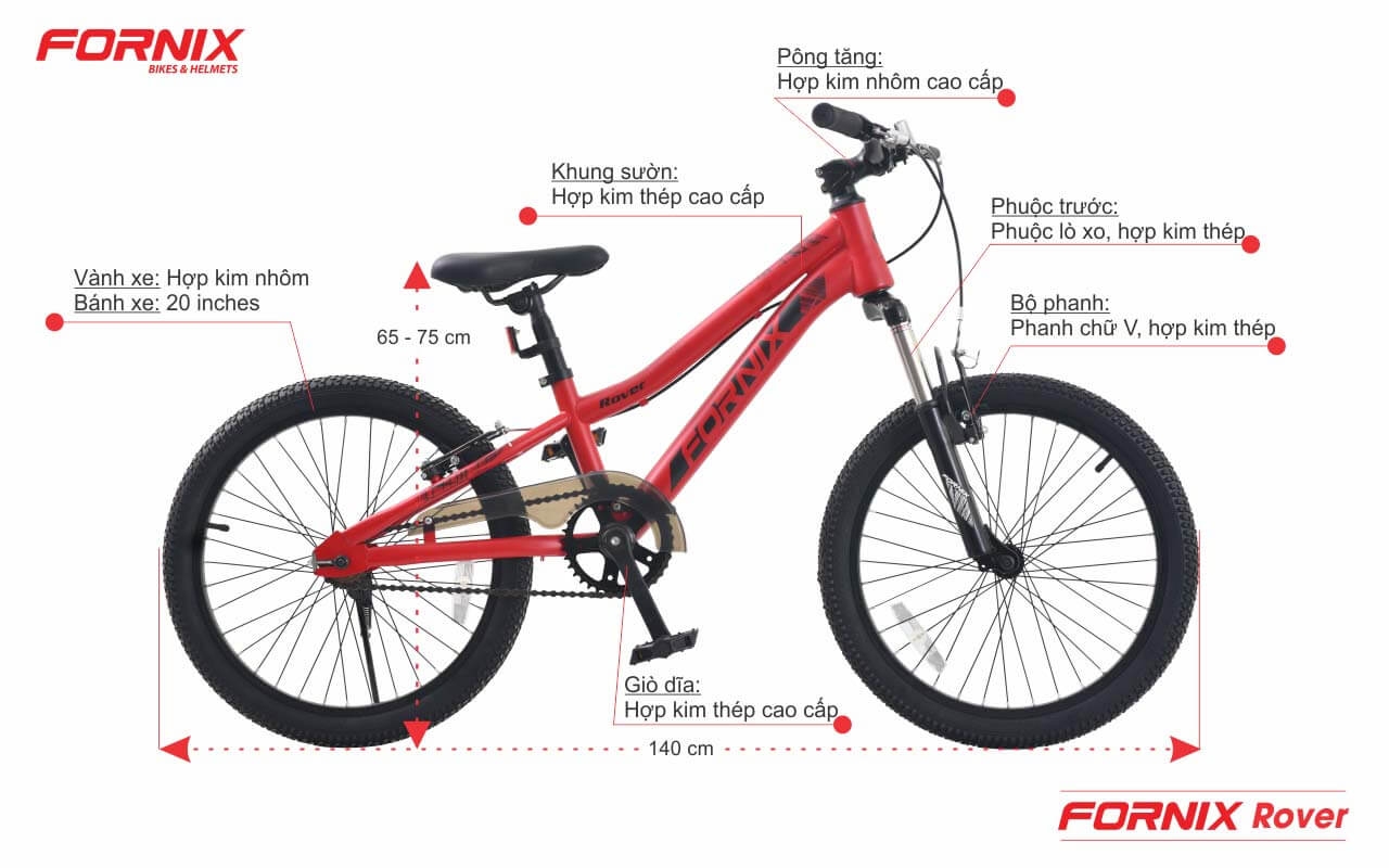 Xe Đạp Địa Hình Fornix Rover 1