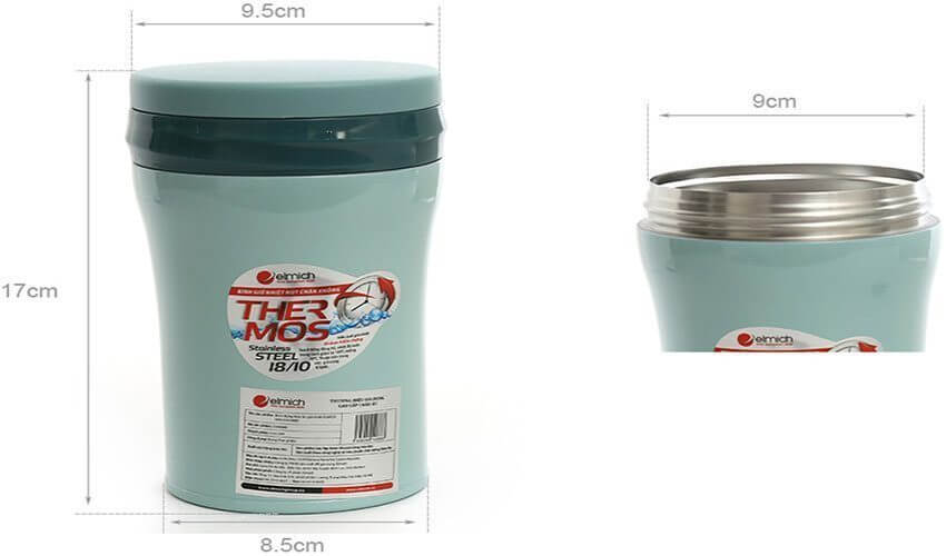 Bình Đựng Thức Ăn Giữ Nhiệt Elmich EL-0688 (500ml)