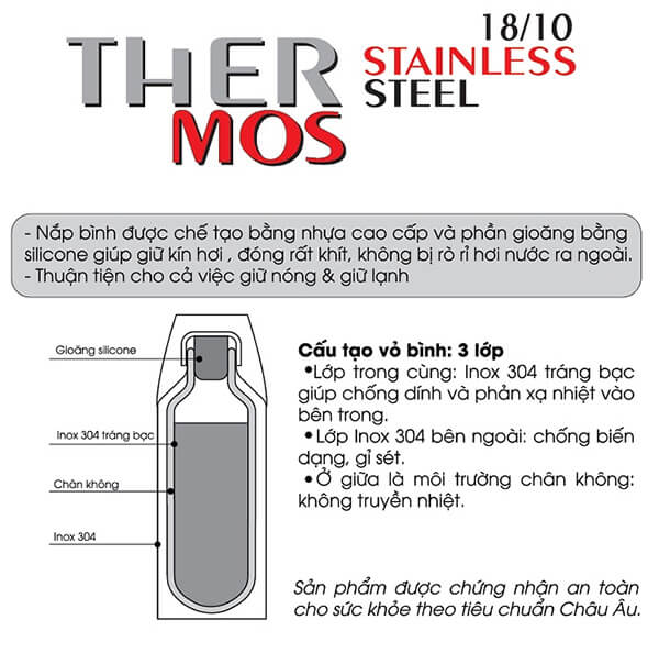 Bình Giữ Nhiệt Elmich EL-6390 500ml