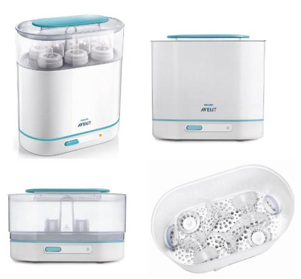 Máy Tiệt Trùng Bình Sữa 3 Trong 1 Philips Avent SCF284/02