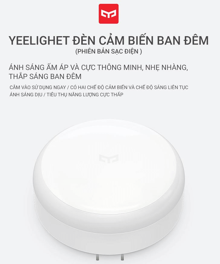 Đèn Cảm Ứng Ban Đêm Xiaomi Yeelight Motion Nightlight YD032W0CN 1