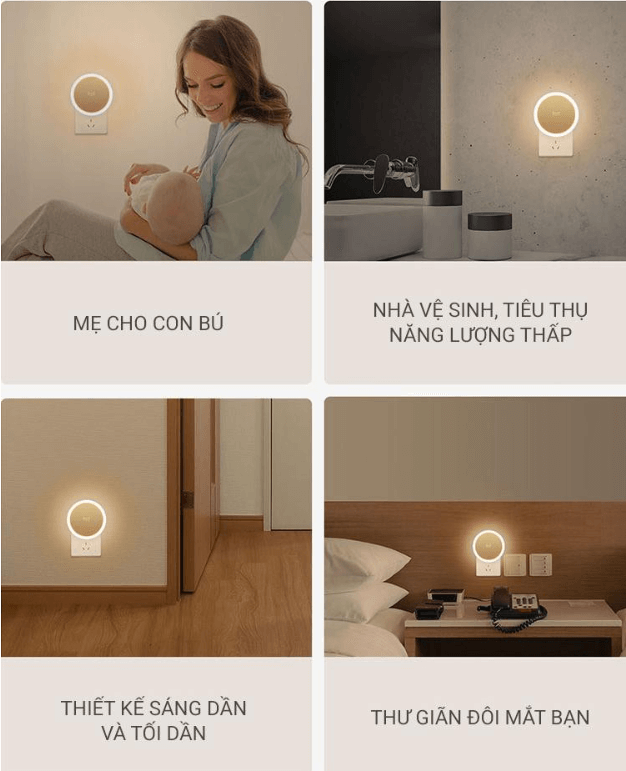 Đèn Cảm Ứng Ban Đêm Xiaomi Yeelight Motion Nightlight YD032W0CN 2