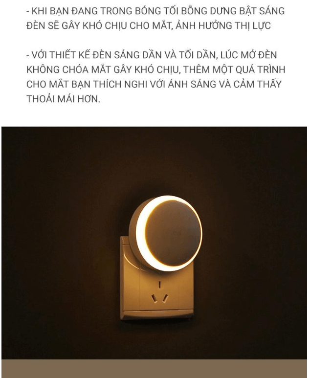 Đèn Cảm Ứng Ban Đêm Xiaomi Yeelight Motion Nightlight YD032W0CN 3