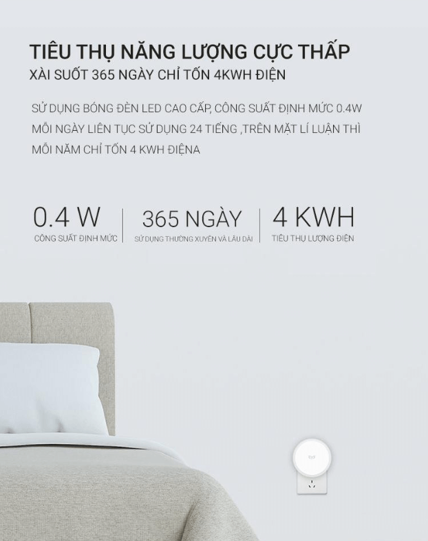Đèn Cảm Ứng Ban Đêm Xiaomi Yeelight Motion Nightlight YD032W0CN 5