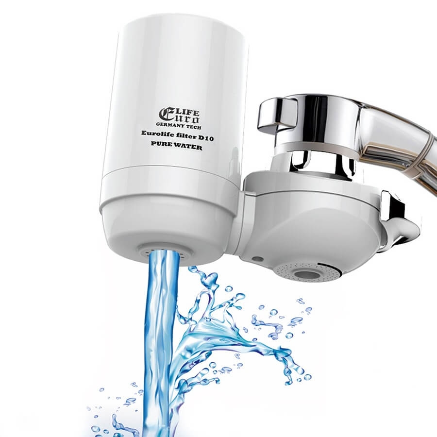 Đầu Lọc Nước Trực Tiếp Tại Vòi Eurolife EL-LS-D10 1