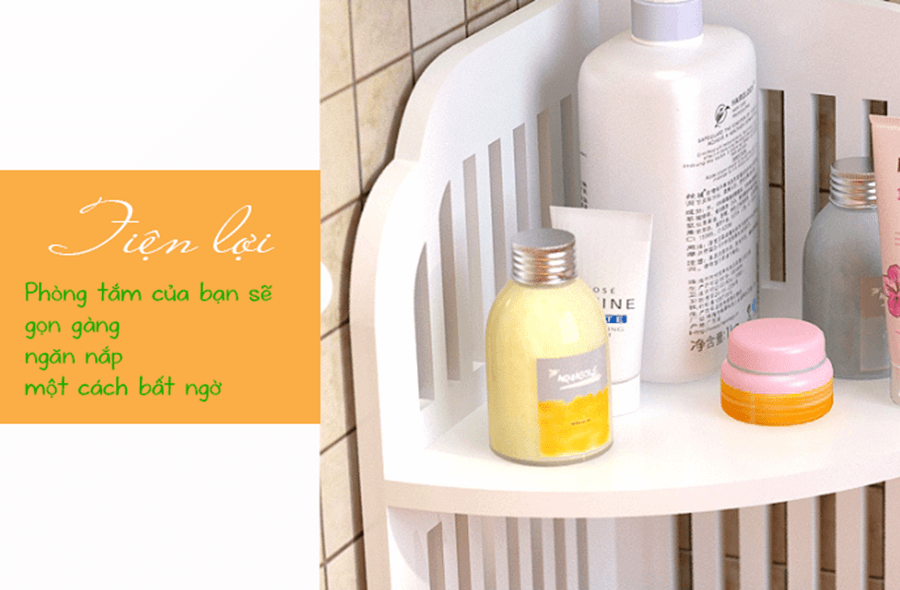 Kệ Góc Nhà Tắm Chống Nước 3