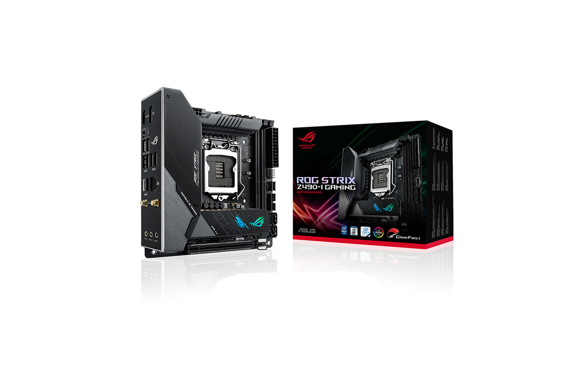 Bo Mạch Chủ Mainboard ASUS ROG STRIX Z490-I GAMING